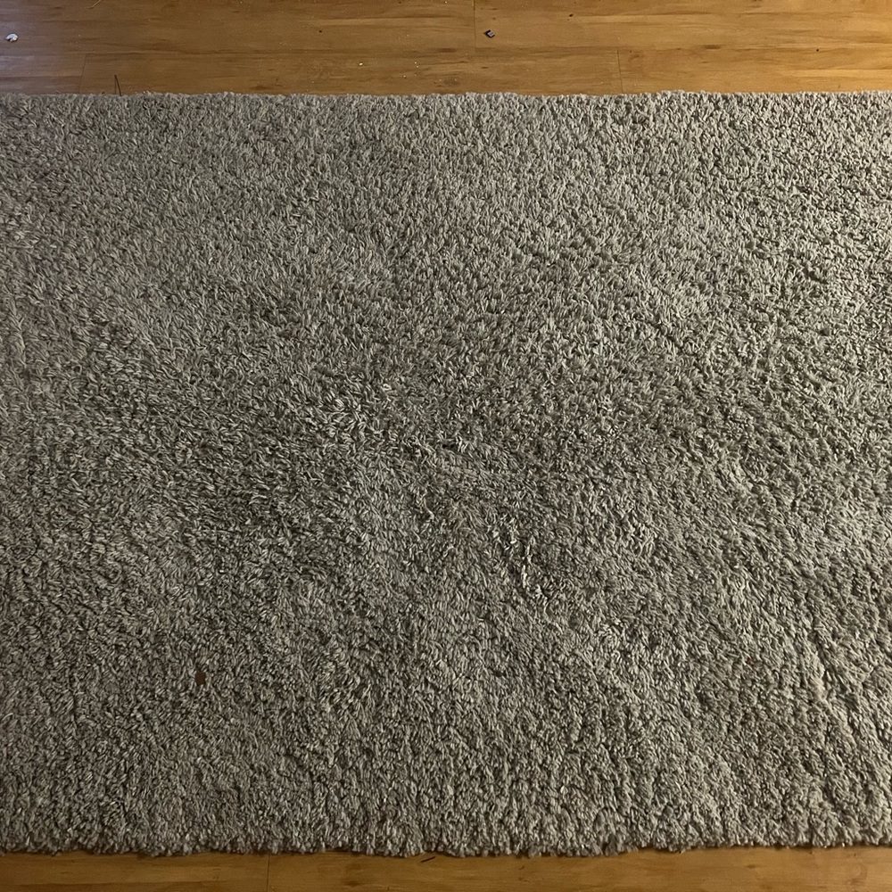Grey rug